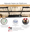 Rete Super Robust Resistant Motorizzata Piazza e Mezza