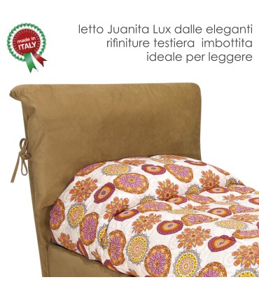 Letto Juanita Lux Singolo Contenitore