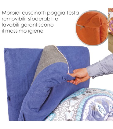 Letto Juanita Lux Singolo Contenitore