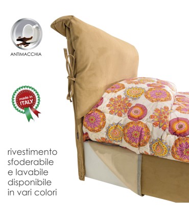 Letto Juanita Lux Singolo Contenitore