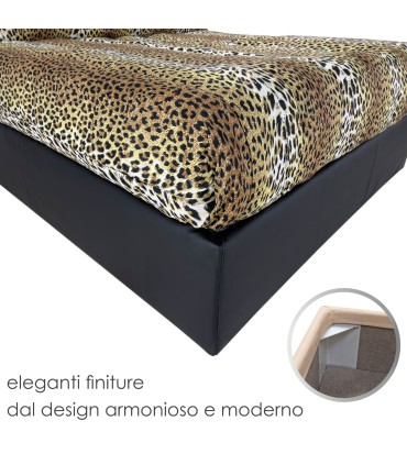 Letto Juanita Lux Matrimoniale Contenitore