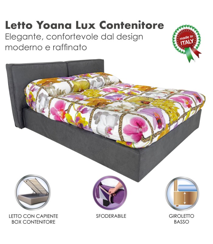 Letto Yoana Lux Contenitore Offerta V Elefante XFEED