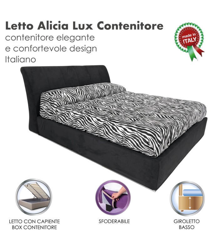Letto Alicia Lux Contenitore