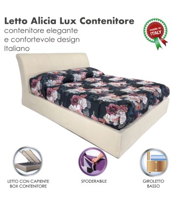Letto Alicia Lux Contenitore