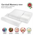 Cuscino Memory Cervical Coppia