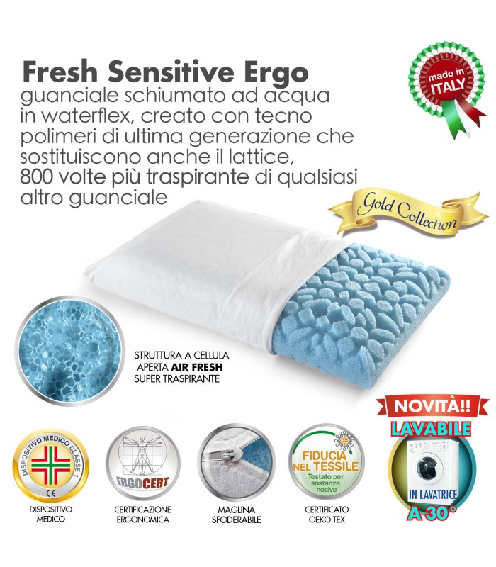 Cuscino Fresh Sensitive Ergo XFEED
