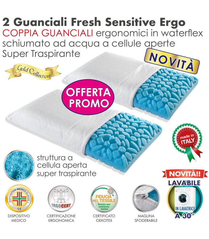 Cuscino Fresh Sensitive Ergo XFEED