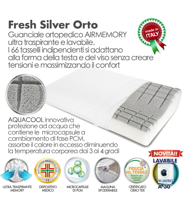 Cuscino Fresh Silver Orto XFEED