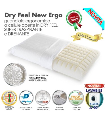 Cuscino Dry Feel New Ergo