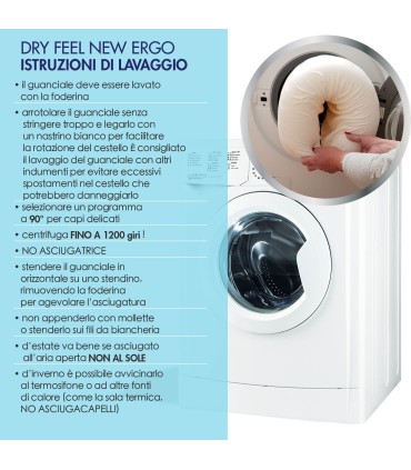 Cuscino Dry Feel New Ergo