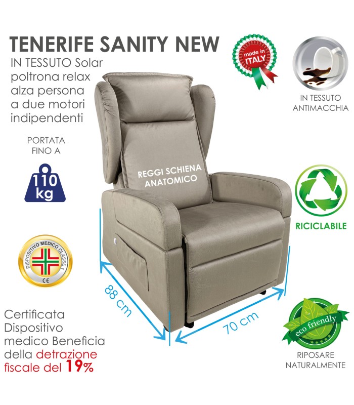 Poltrona Tenerife Sanity New