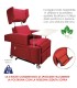 Poltrona Sanity Evolution Dream 44 Rosso