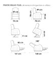 Poltrona Pratik Relax Plus