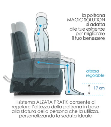 Poltrona Magic Solution Reclinabile Relax