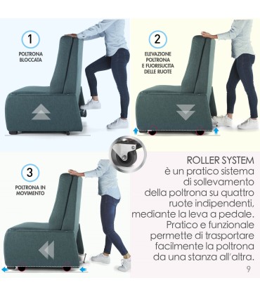 Poltrona Magic Solution Reclinabile Relax