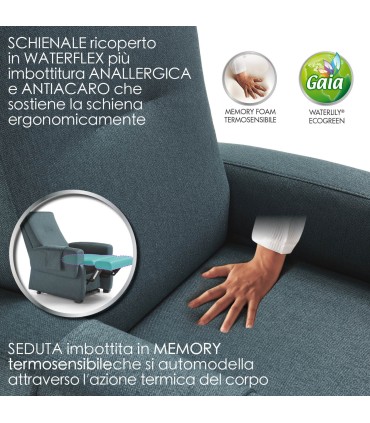 Poltrona Magic Solution Reclinabile Relax