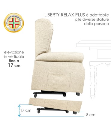 Poltrona Liberty Relax Plus Reclinabile Relax