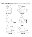 Poltrona Liberty Relax Plus Reclinabile Relax