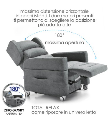 Poltrona Solution Plus New Reclinabile Relax