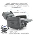 Poltrona Solution Plus New Reclinabile Relax