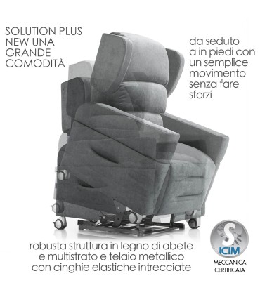Poltrona Solution Plus New Reclinabile Relax