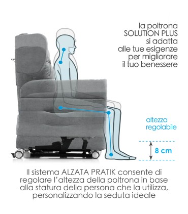 Poltrona Solution Plus New Reclinabile Relax