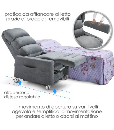 Poltrona Solution Plus New Reclinabile Relax