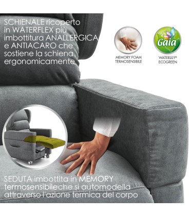 Poltrona Solution Plus New Reclinabile Relax