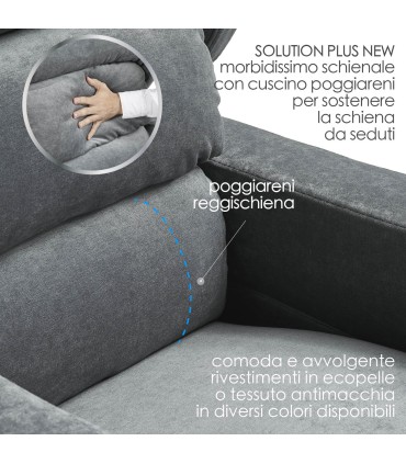 Poltrona Solution Plus New Reclinabile Relax