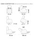 Poltrona Gran Confort Plus Jam 102 Grigio