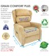 Poltrona Gran Confort Plus Marvel 12 Cammello