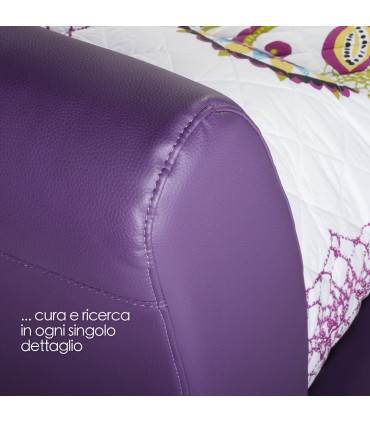 Letto Beautiful Line Imbottito Sconto