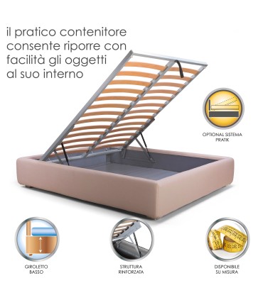 Letto Riquadro Contenitore su misura