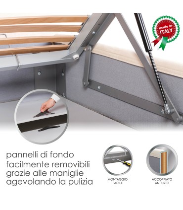 Letto Raffinato Contenitore prezzo fabbrica