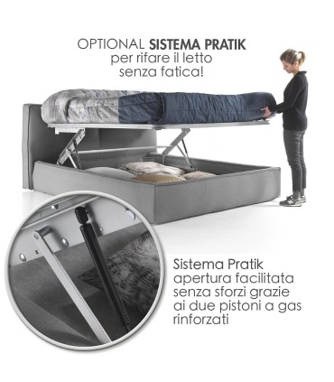 Letto Raffinato Contenitore prezzo fabbrica