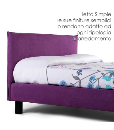 Letto Imbottito Simple