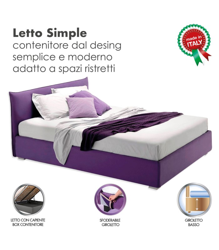 Letto Simple Contenitore Scontato XFEED