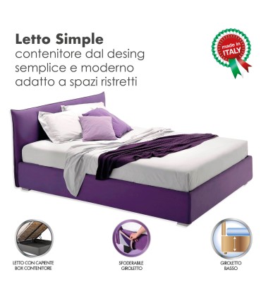 Letto Simple Contenitore Scontato