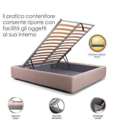 Letto Simple Contenitore Scontato