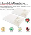 Coppia Cuscini Lattice Vaschetta Multipose