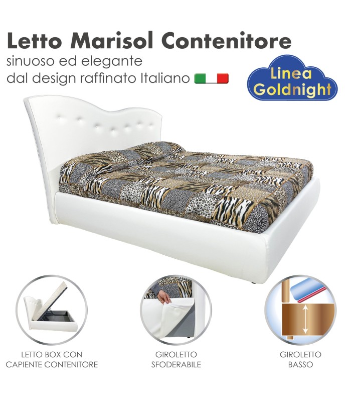 Letto Marisol New Contenitore Matrimoniale XFEED