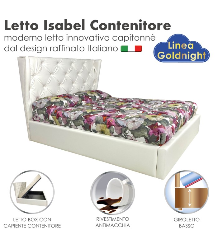 Letto Isabel New Contenitore Matrimoniale XFEED