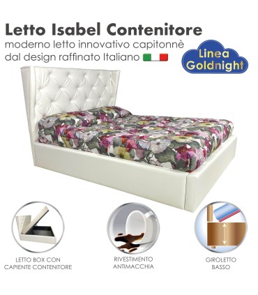 Letto Isabel New Contenitore Matrimoniale