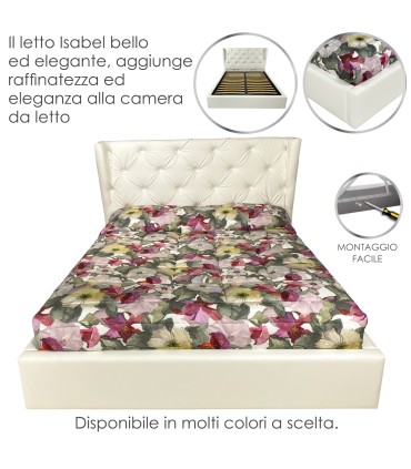Letto Isabel New Contenitore Matrimoniale