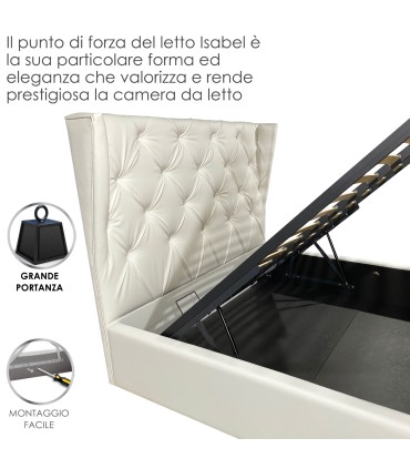 Letto Isabel New Contenitore Matrimoniale