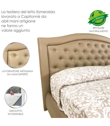 Letto Esmeralda New Contenitore Matrimoniale