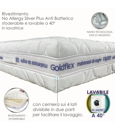 Adattabile Memory 3800 Molle Insacchettate Matrimoniale
