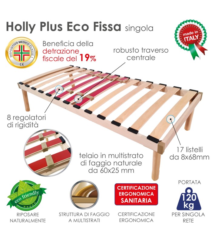 Rete Holly Plus Eco Singola XFEED