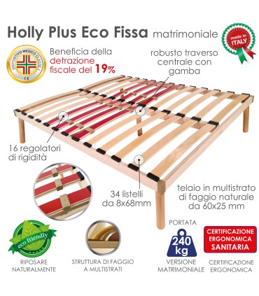 Rete Holly Plus Eco Doghe Matrimoniale