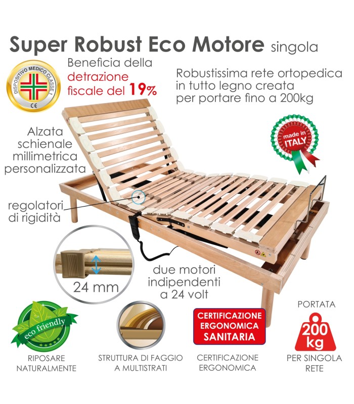 Rete Super Robust Resistant ECO Motore Singola XFEED